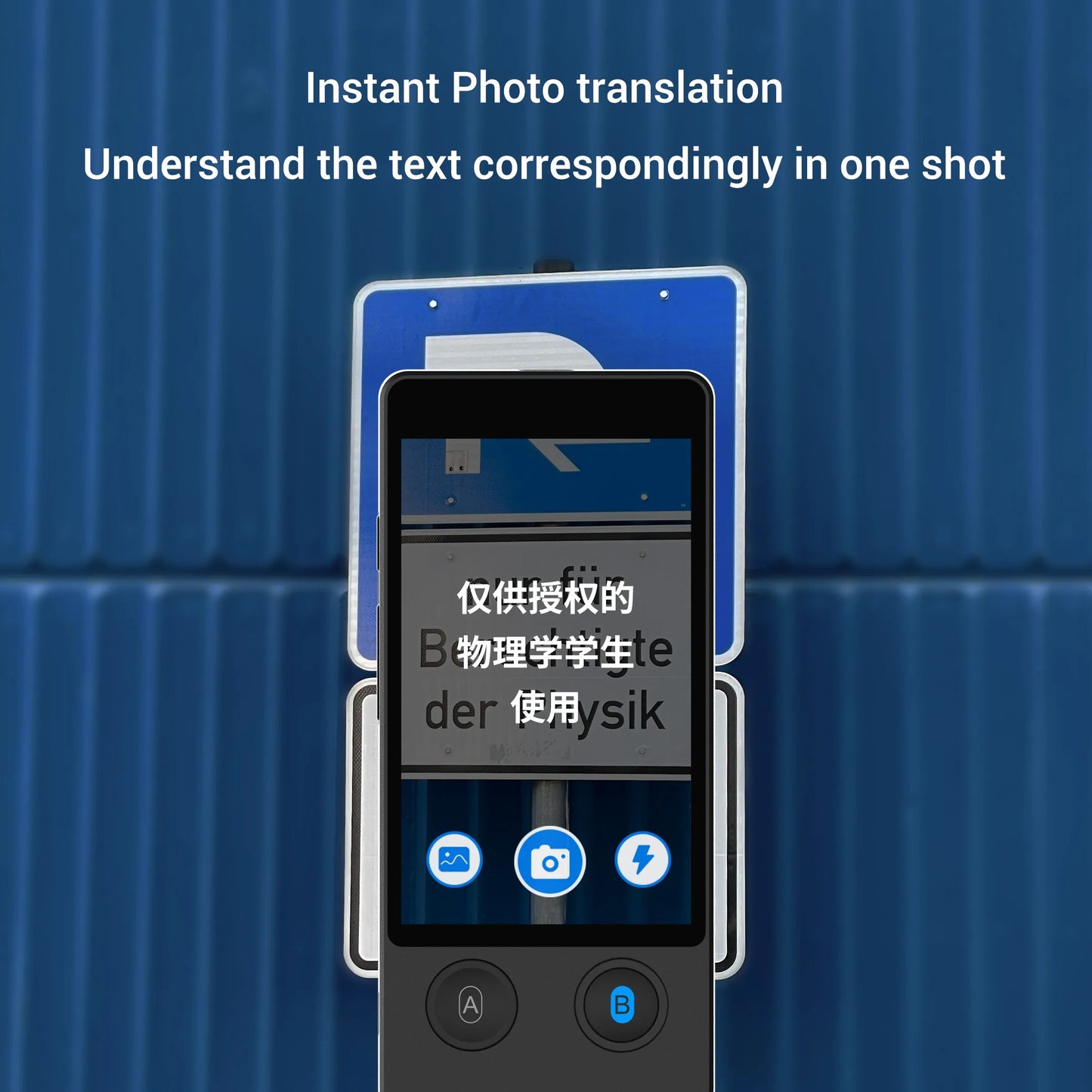 Wooask W12 Real-Time Translator Device 144 Languages 16 Offline Packages
