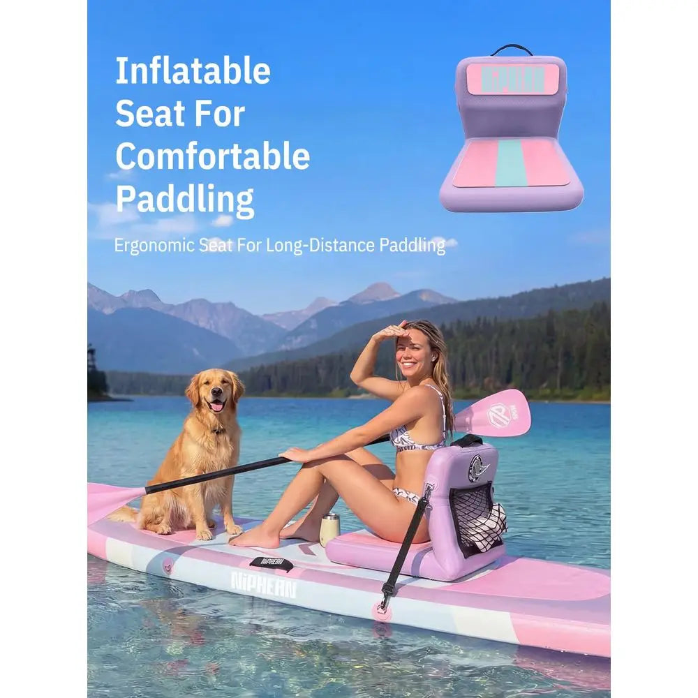 YTYIN Inflatable Paddle Board With StabilTrac Fin Accessory Kit