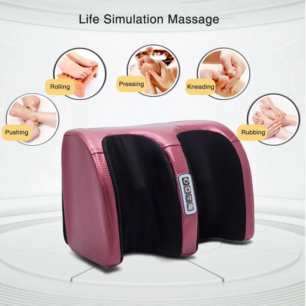 Monclique Electric Foot Massager Shiatsu Kneading Deep Tissue Relief