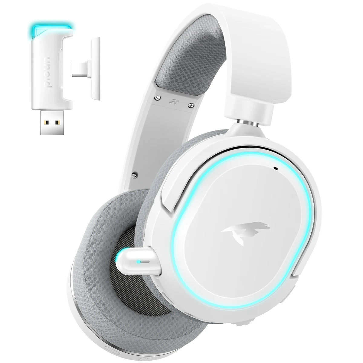 Picun G2 Wireless Gaming Headset 2.4G Low Latency 7.1 Surround