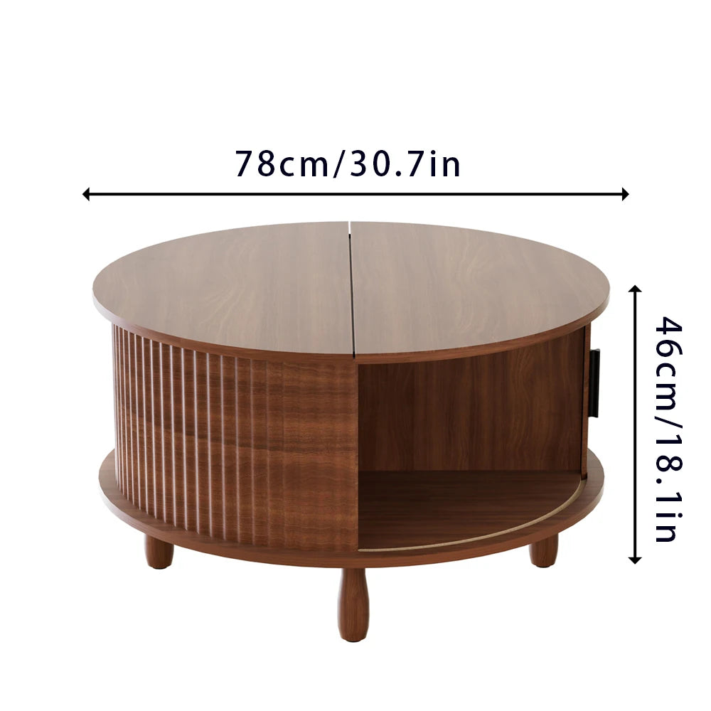 Lift Top Coffee Table With Storage For Living Room Farmhouse