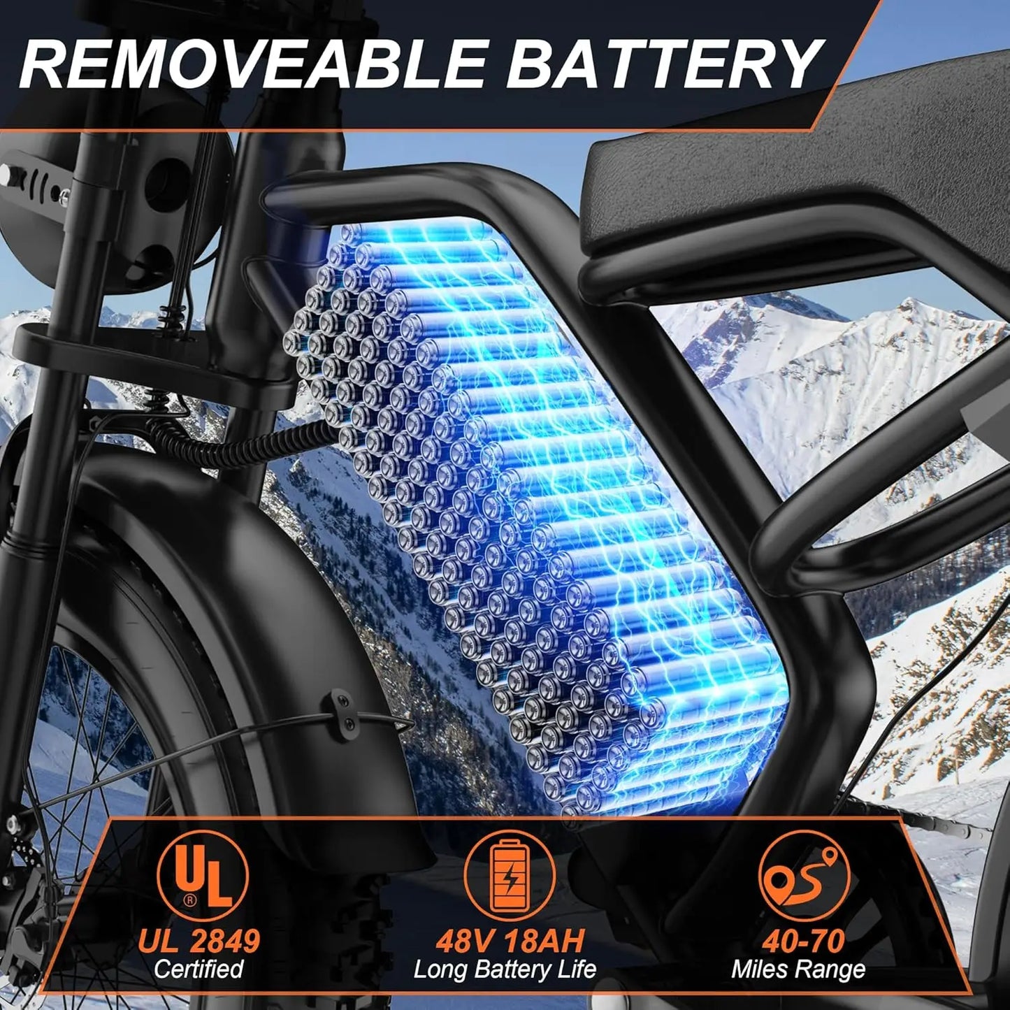 AOVOPRO AW2PRO Fat Tire Electric Bike 1500W Offroad Performance