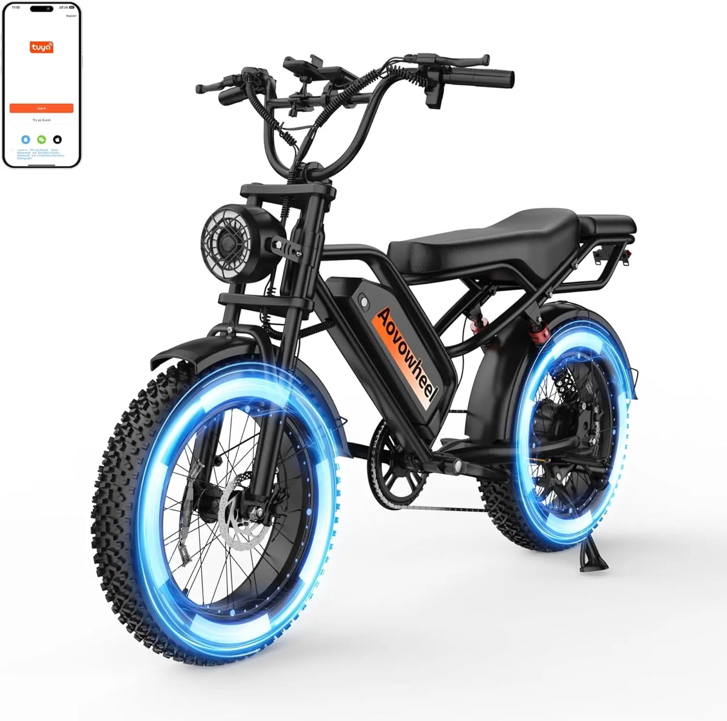 AOVOPRO AW2PRO Fat Tire Electric Bike 1500W Offroad Performance