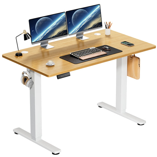 JHK Electric Standing Desk Height Adjustable Sit-Stand Workstation