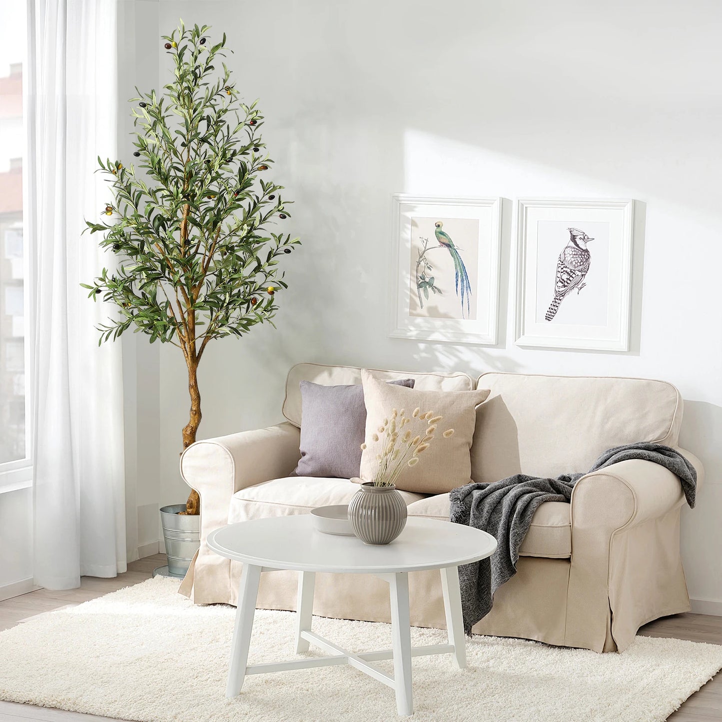 HiMISS Artificial Olive Tree In Pot For Home Decor