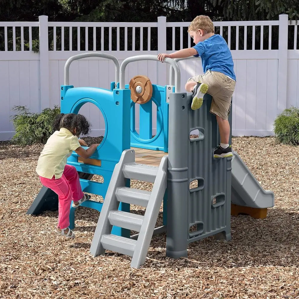 Step2 Scout And Slide Climber Outdoor Kids Playset