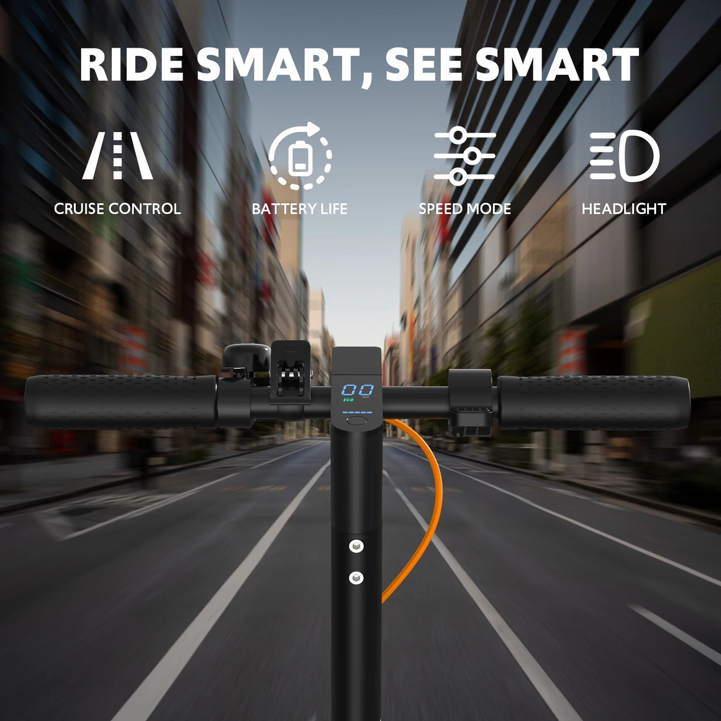 Osboo Electric Scooter For Adults Foldable With 550W Motor