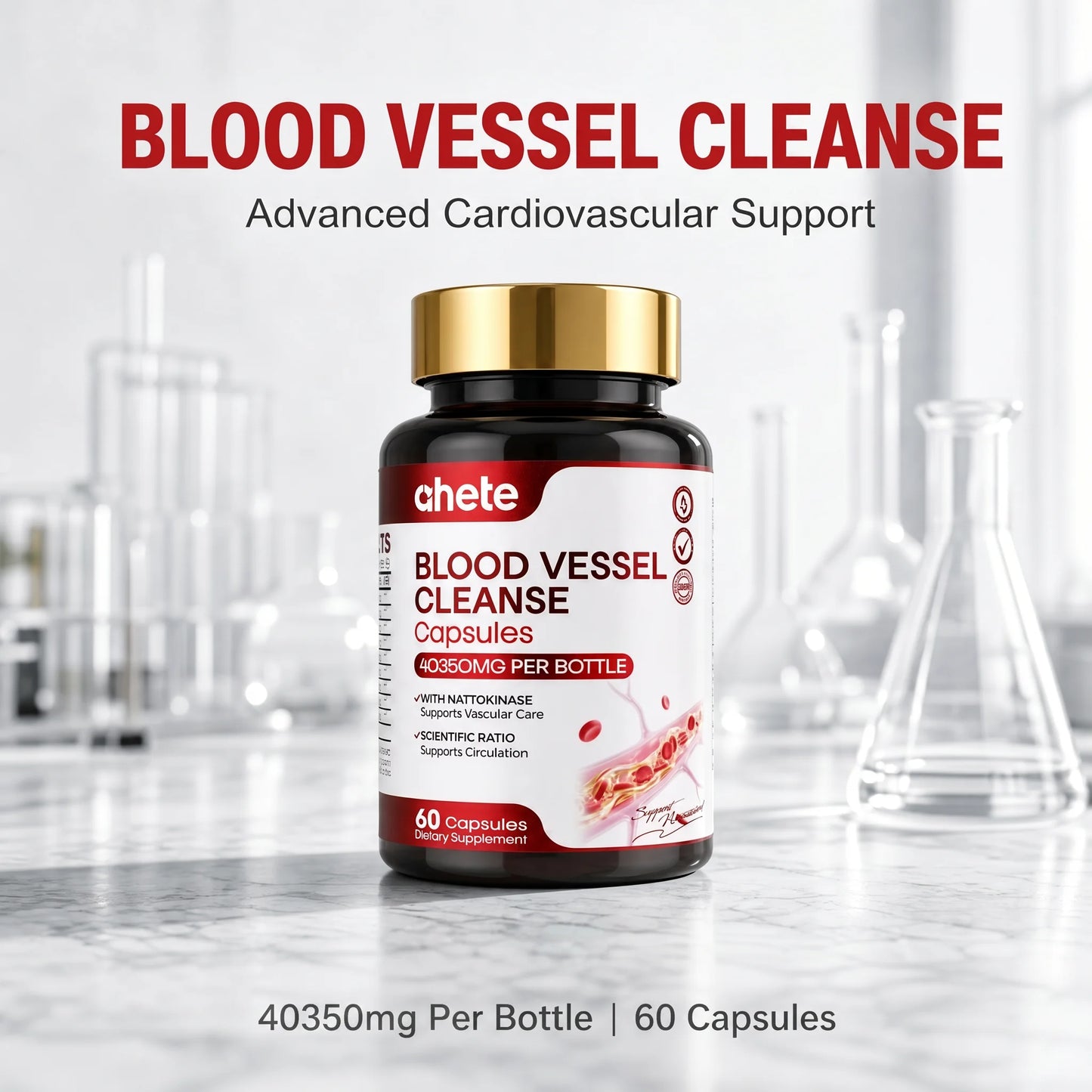 Ahete Blood Vessel Cleanse Capsules by Jiabei Health Technology