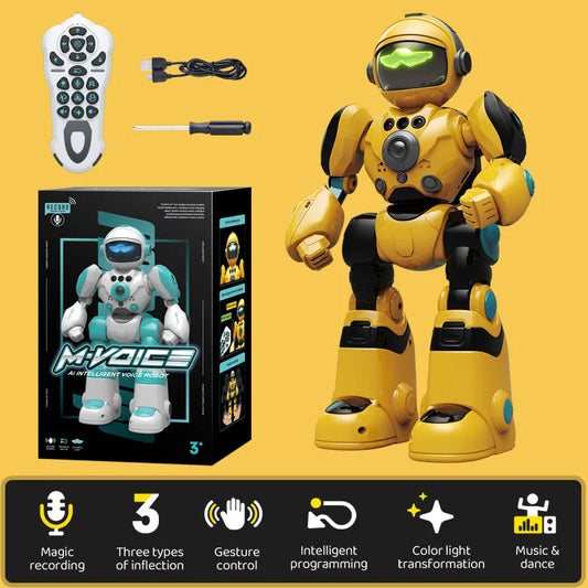 Kmoist RC Robot with Gesture Control Remote Singing Dancing Toy