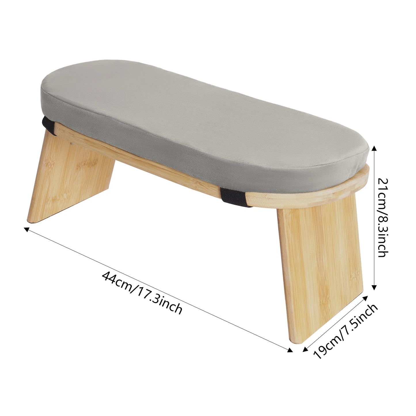 Bymaocar Foldable Meditation Bench For Home Kneeler Yoga Prayer