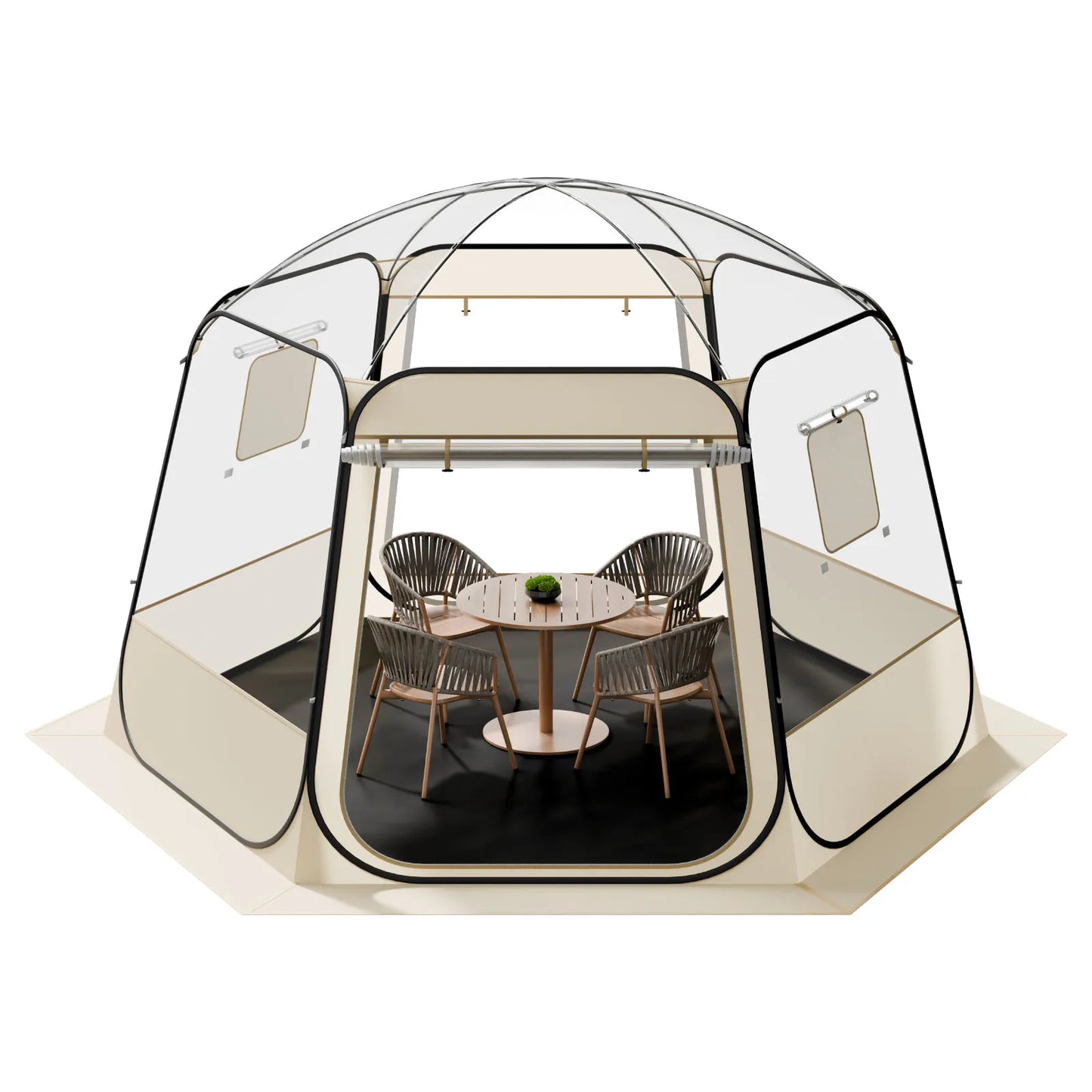 SucceBuy Pop Up Bubble Tent Waterproof UV-Resistant Dome Shelter