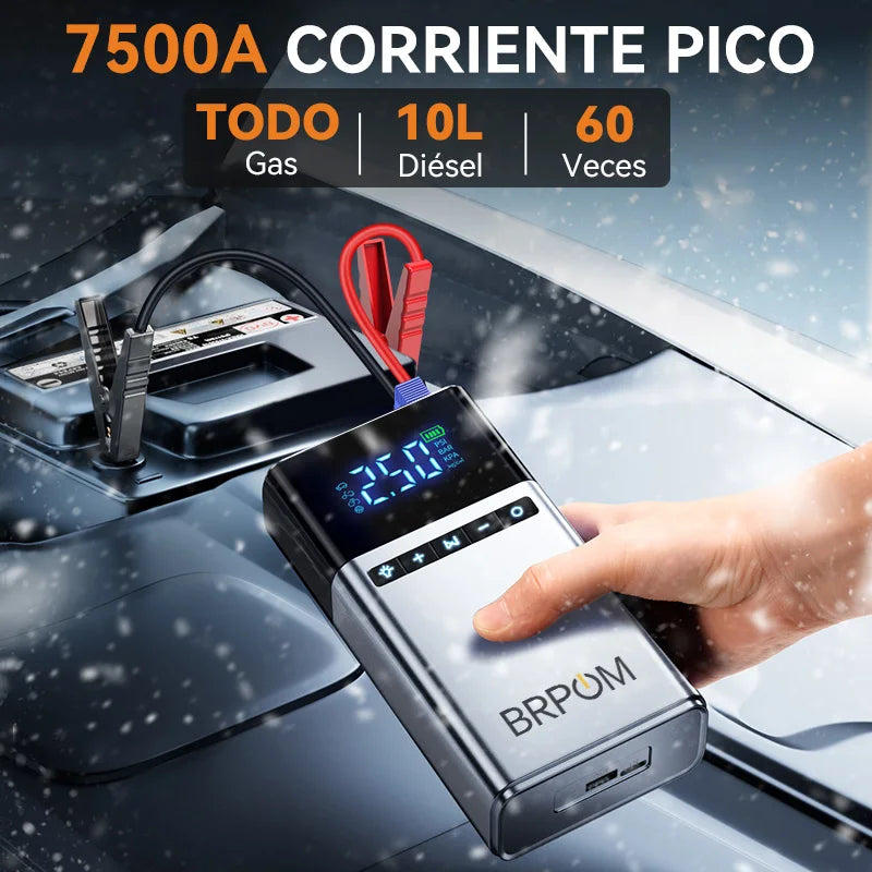 BIUBLE 4 In 1 Jump Starter Air Compressor Power Bank