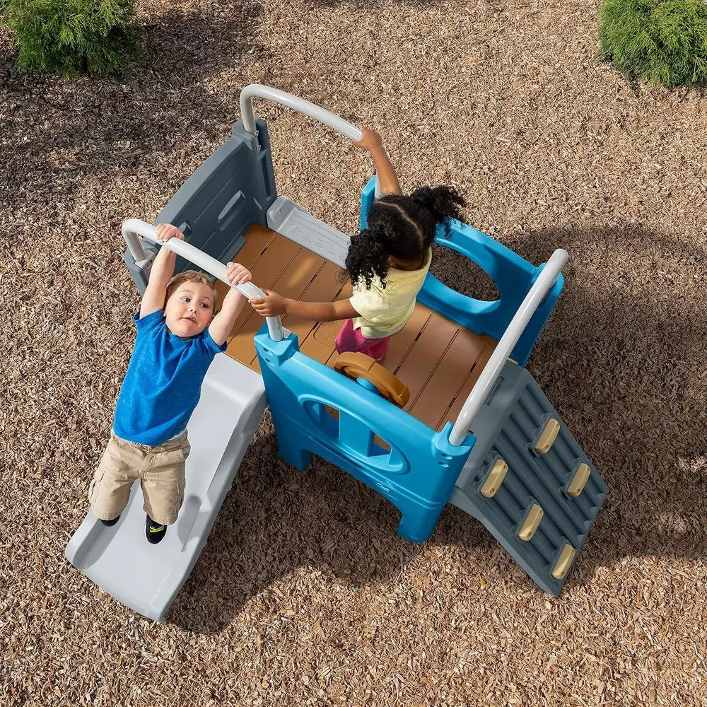 Step2 Scout And Slide Climber Outdoor Kids Playset