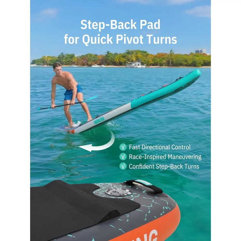 YTYIN Touring Inflatable Paddle Board 550lb Capacity With Accessories