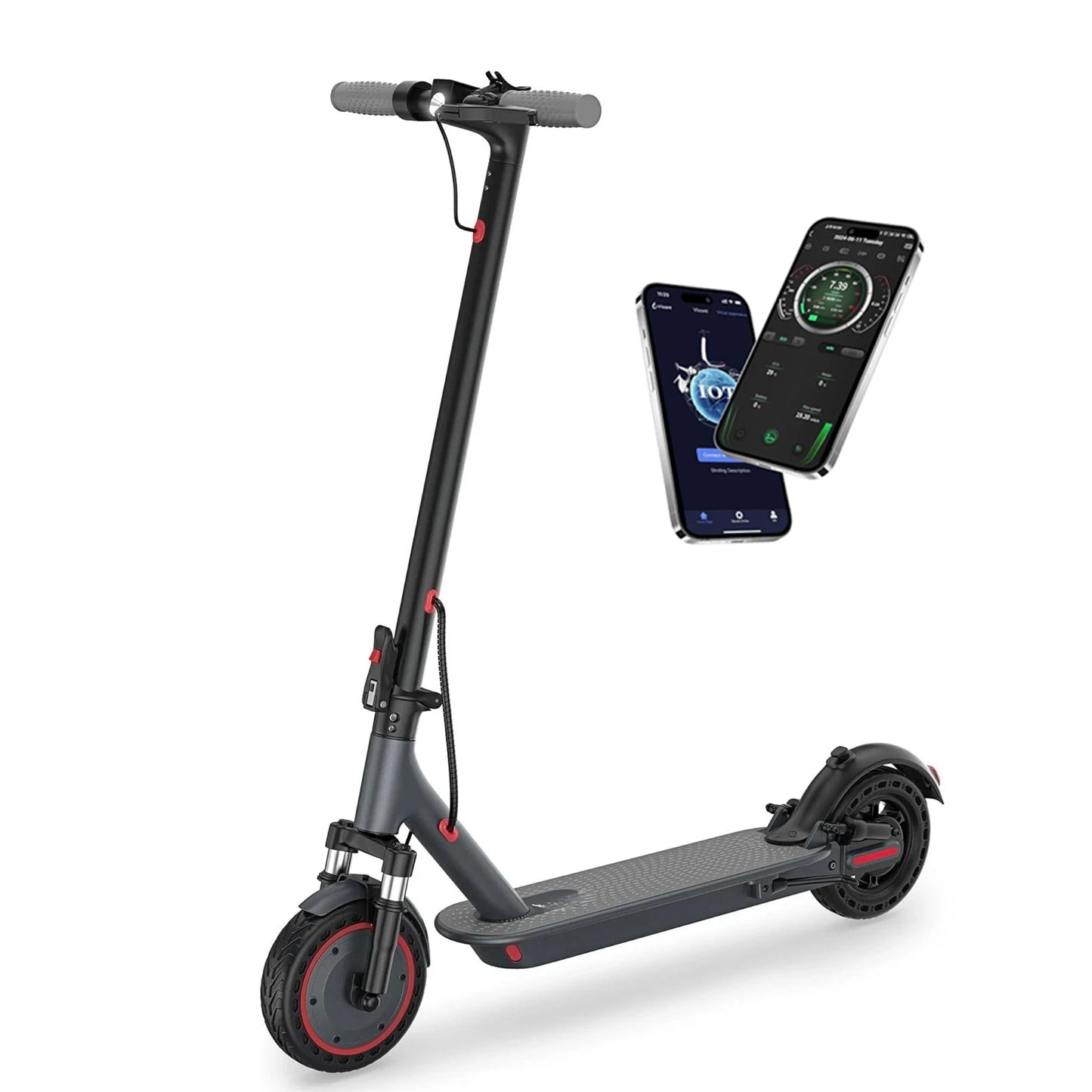 AOVOPRO AP07 Electric Scooter With App Control 23 Mile Range