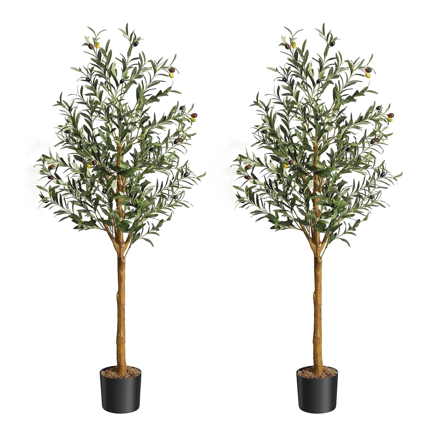 HiMISS Artificial Olive Tree Indoor Decor For Home And Bedroom