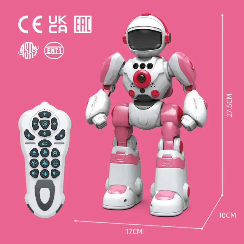 Kmoist RC Robot Smart Action Figure With Gesture Sensor Remote