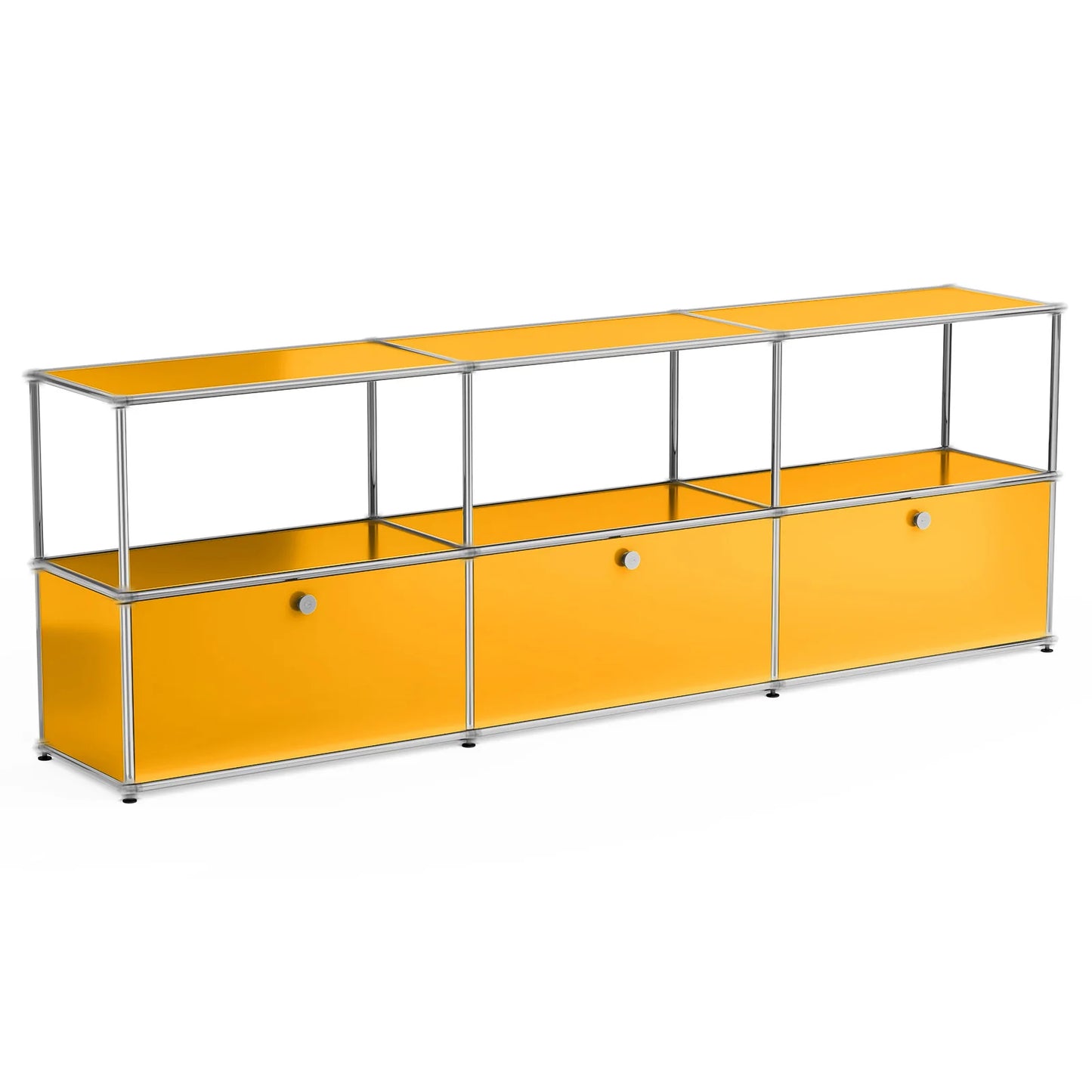 Modern Stainless Steel Storage Cabinet And TV Stand