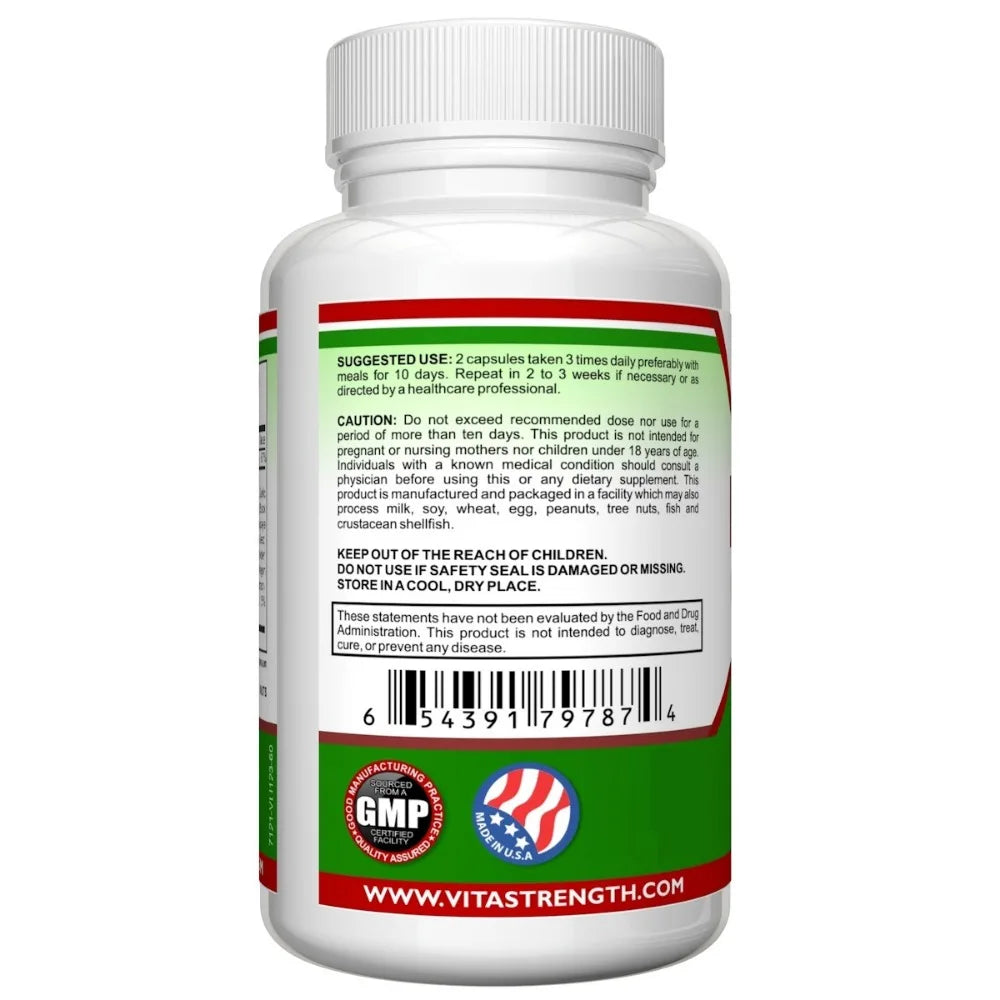 Shandong Run'an Biotechnology Intestinal Detox With Black Walnut And Wormwood