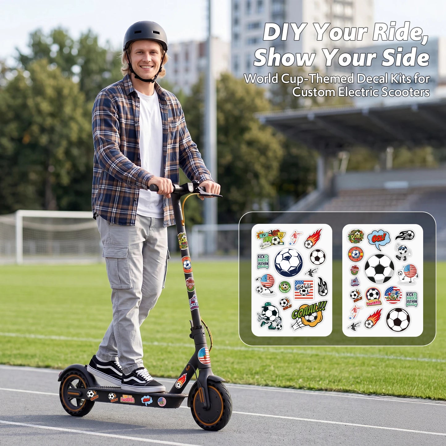 Osboo Electric Scooter For Adults Foldable With 550W Motor
