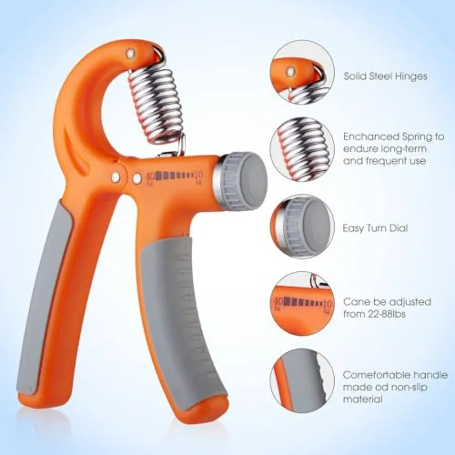 Hand Grip Strength Trainer Gripper For Wrist And Forearm Exercise