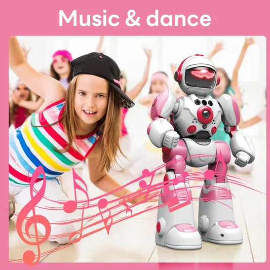 Kmoist RC Robot Smart Action Figure With Gesture Sensor Remote
