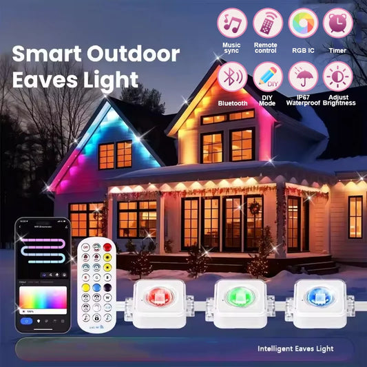 MIMIRGB Smart RGBIC Outdoor Lights With 75 Scene Modes
