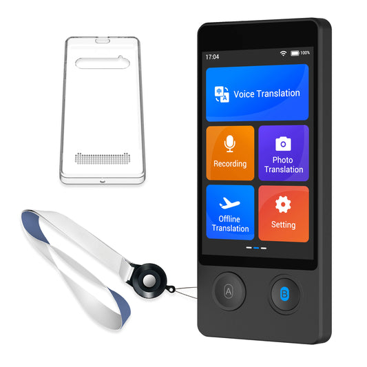 Wooask W12 Real Time Two Way Translator Device With 144 Languages