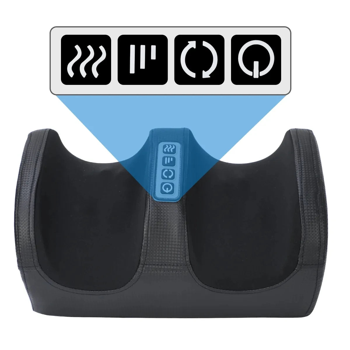 Monclique Electric Foot Massager Shiatsu Kneading Deep Tissue Relief
