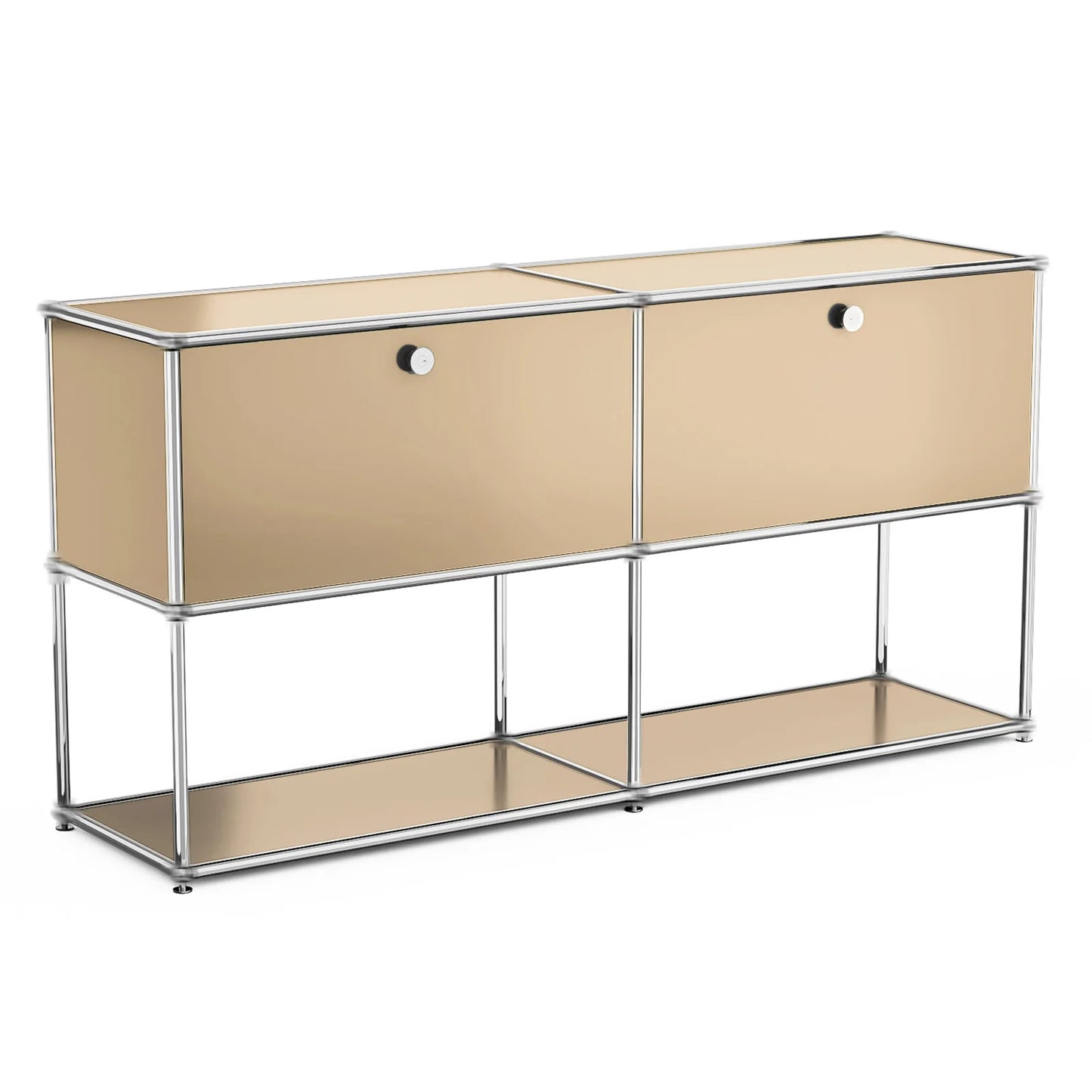 Modern Stainless Steel Storage Cabinet And TV Stand