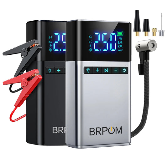 BIUBLE 4 In 1 Jump Starter Air Compressor Power Bank