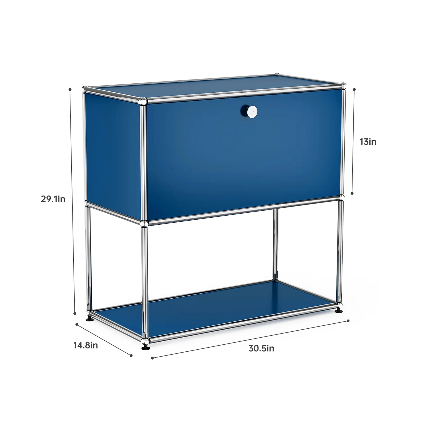 Modern Stainless Steel Storage Cabinet And TV Stand