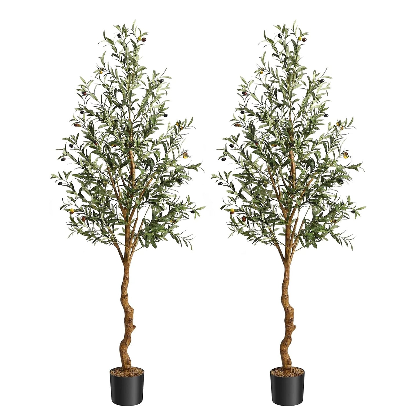 HiMISS Artificial Olive Tree Indoor Decor For Home And Bedroom