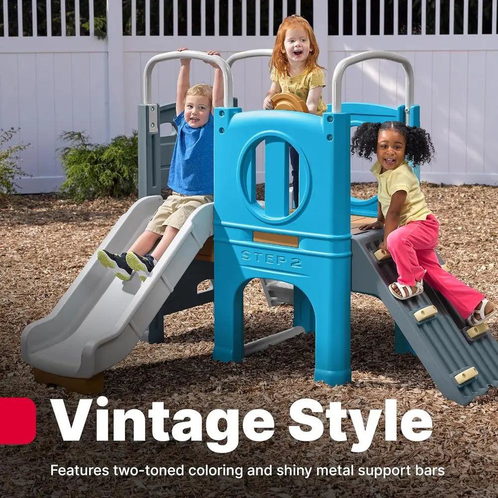 Step2 Scout And Slide Climber Outdoor Kids Playset