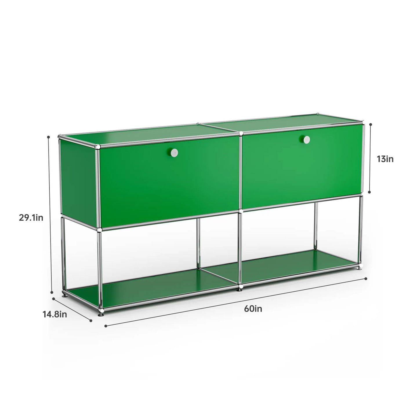 Modern Stainless Steel Storage Cabinet And TV Stand