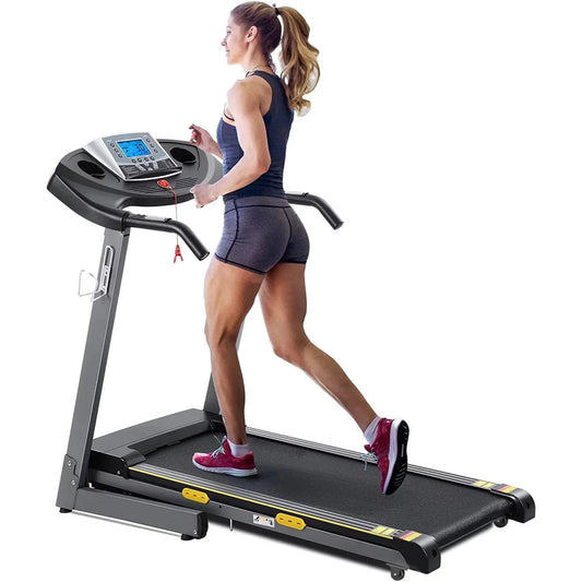 Auto Incline Treadmill With 2.5HP Electric Running Machine 15 Programs