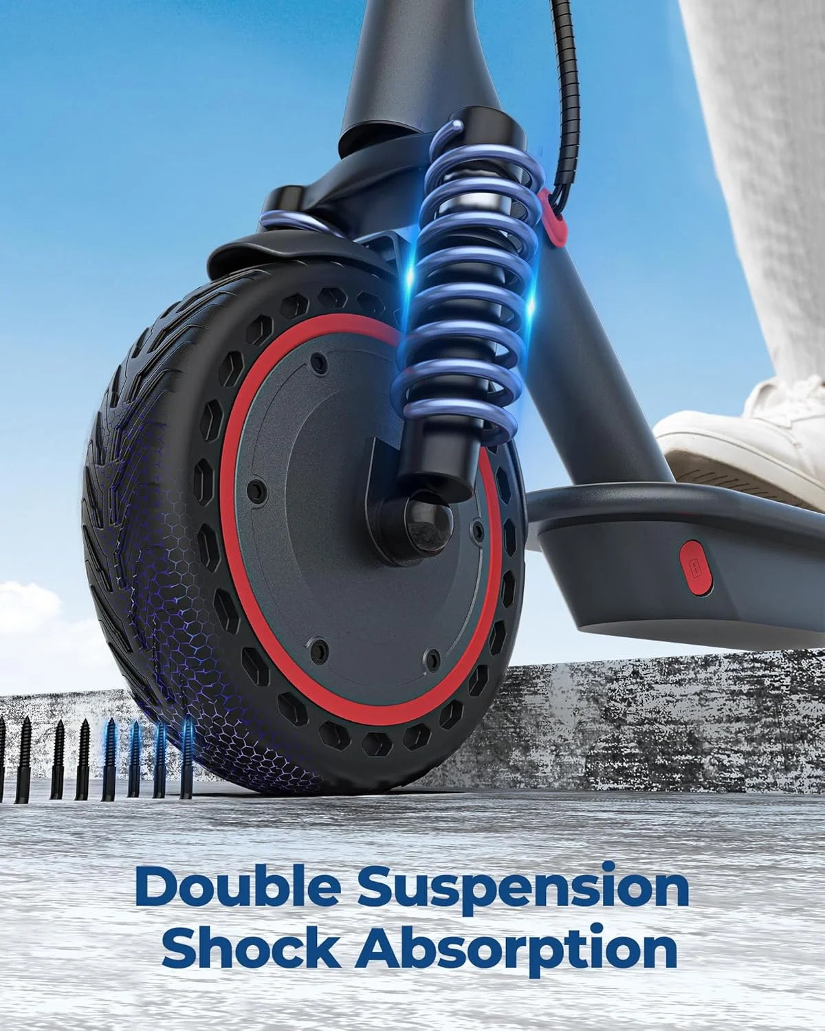 AOVOPRO AP07 Electric Scooter With App Control 23 Mile Range