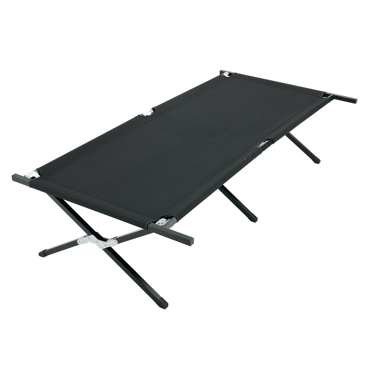 JHK Portable Folding Camping Cot Bed With 300 Lb Capacity